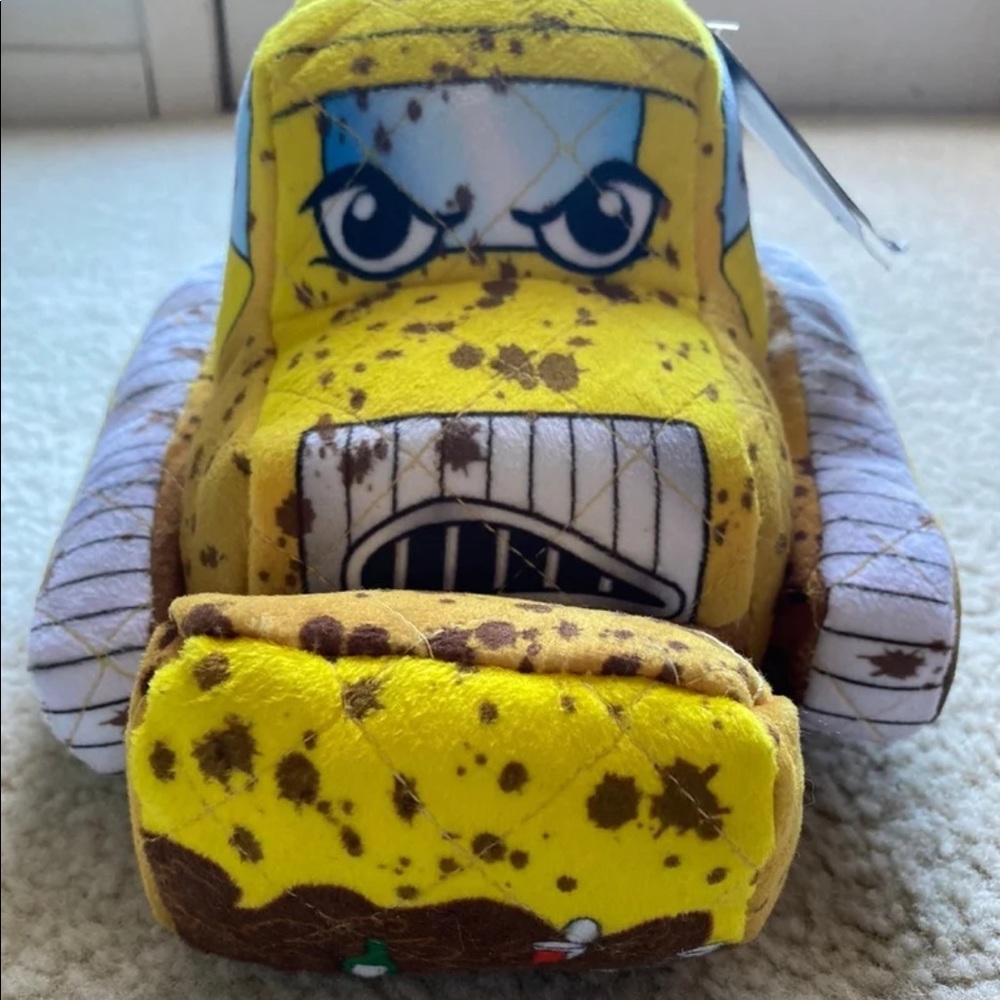 Ruffest Tuffest Bulldozer Dog Toy